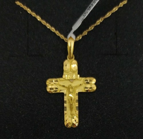 Pendentif avec chaîne or - avec,