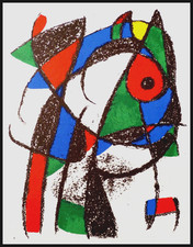 Joan MIRO : Le chat coquin