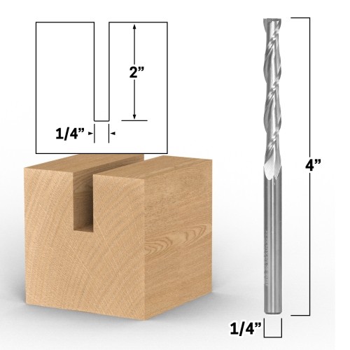Dia 2 flute - 2, upcut