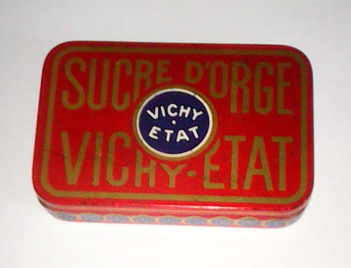 Boite sucre orge vichy - boite,
