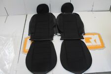 USED Land Rover Defender Black mondus cloth front seat cover kit 90/110 2.4 2.2