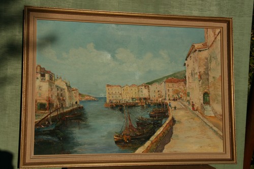 Tableau peinture huile - tableau,