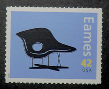 4333h MNH 2008 42c Charles Ray Eames La Chaise design furniture home chairs