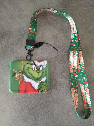 Porte carte badge grinch - porte,