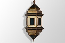 Lustre lampion oriental laiton