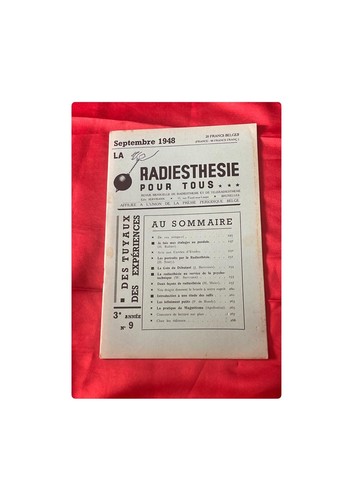 Revue radiesthesie pour tous - pour,