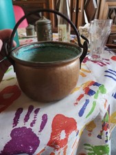 Ancien Petit Chaudron Cuivre