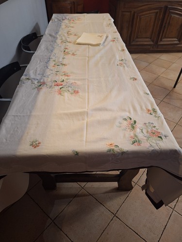Grande nappe serviettes - nappe, 12