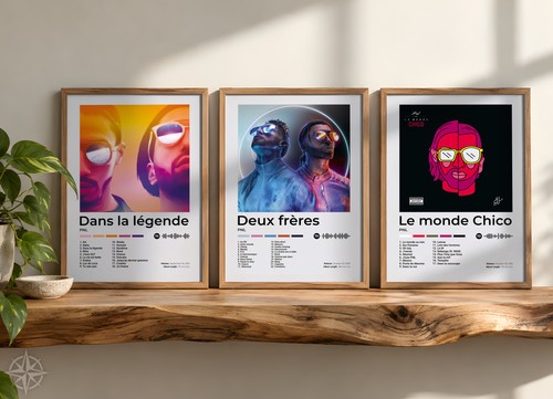Pnl poster pochette album - pnl,