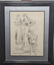 1933 dessin 2 - dessin, dames