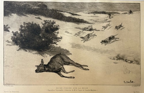 Gustave courbet gravure - courbet,