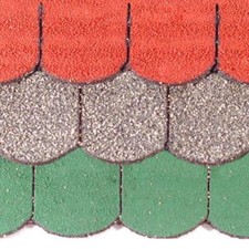 0,25 Qm Set Bardeaux de