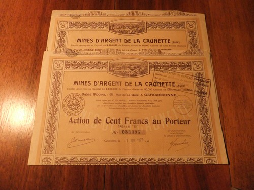 Titres action ancienne - 2,