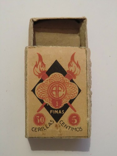 Antique spain matchbox - spain,