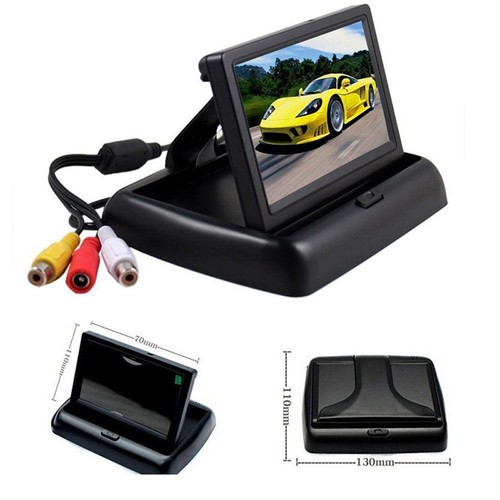 Moniteur lcd pliant - 3, pouces