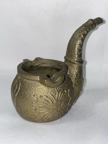 Cendrier ancien bronze - cendrier,