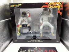 Minichamps 1/12 Collection Figurine , Valentino Rossi & Angel Rio Janeiro 1999