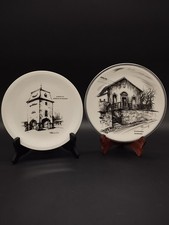 Villeroy & Boch Septfontaines - 2 Sandweiler Commemorative Plates 1976/1977 