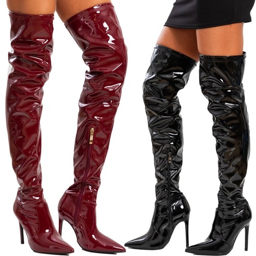 Stivali cuissardes femme effet - cuissardes,