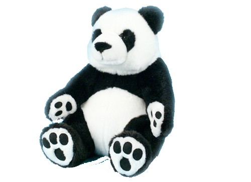 Peluche panda 25cm - peluche,