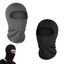 2 Pièces Cagoules Protection UV Visage Multifonction Balaclava Masque de Spor...