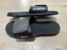 lakers team issued Rui Hachimura Locker Room Slide sandals Shoes Slippers