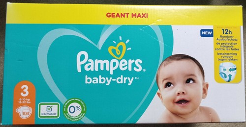 Couches pampers baby dry - baby,