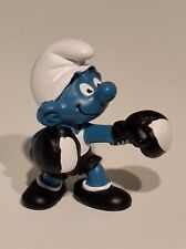 Smurf Figure: 20419 Boxer Black Gloves - VGC (Smurf Puffi)