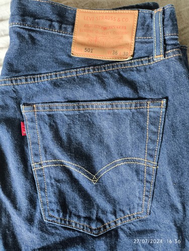 Pantalon jean levi 501 - levi's, bleu