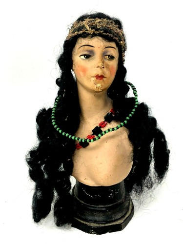 Art nouveau buste mode vers - nouveau,
