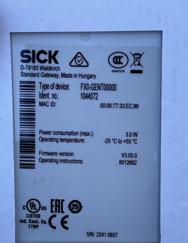 Passerelle industrielle sick - passerelle,