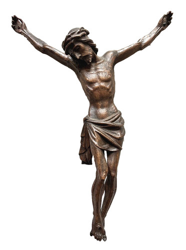 Grand christ chêne - christ, 19Ème