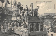 CPA 06 CARNAVAL DE NICE CHAR