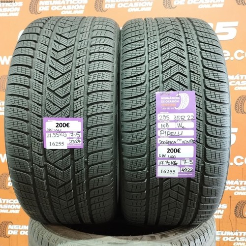 Pneus hiver pirelli scorpion - pneus,