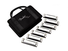 Lot de 7 Harmonicas Fender