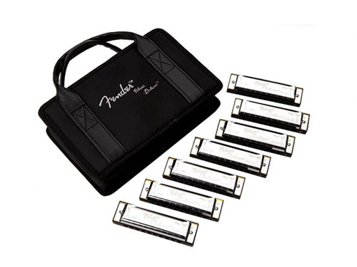 Lot harmonicas fender - 7,