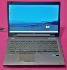 HP 8770w elitebook laptop I7-3740qm 2.7-3.7Ghz 16GB ram 480GB NVIDIA K2200M W11
