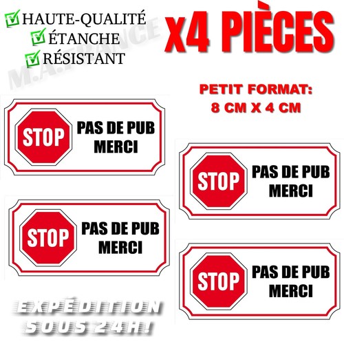 Sticker autocollant stop - autocollant,