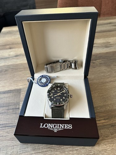 Longines spirit zulu time 42mm - zulu,