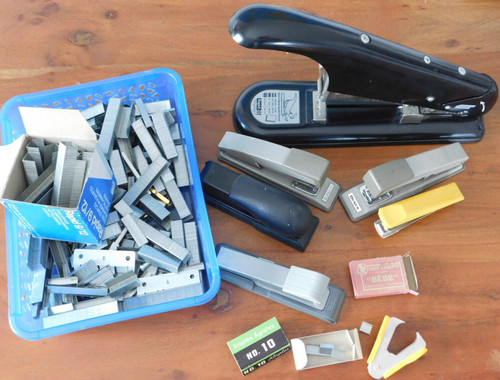 Vintage lot agrafeuse - vintage,