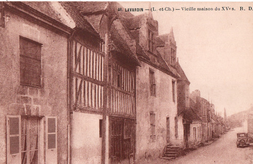 Carte postale lavardin - lavardin,