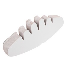  Lot de 50 inserts intérieurs en carton pour casquette de baseball, double face,