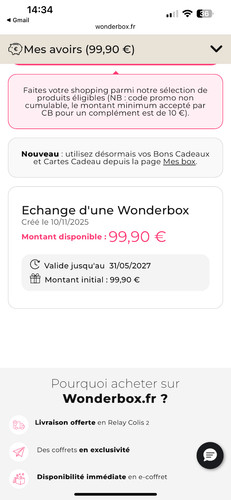Coffret wonderbox - coffret,