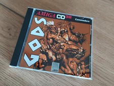 GODS Amiga CD32 inédit! Repro Boitier et disque Commodore Amiga CD 32