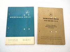 Mercedes Benz OM636.VI.E Engine Owners Manual Parts List 1962/57