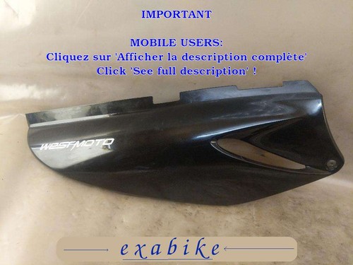 Cache lateral droit - pour, honda