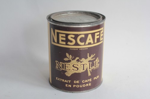 Ancienne boîte tôle lait - boîte,