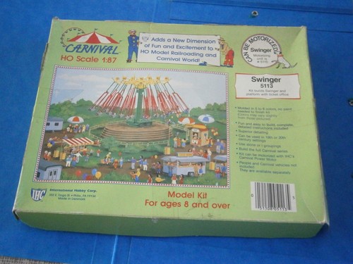 Maquette manege fete - manege, foraine