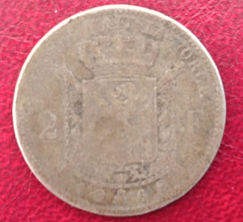 Pièce argent franc 1868 - -,
