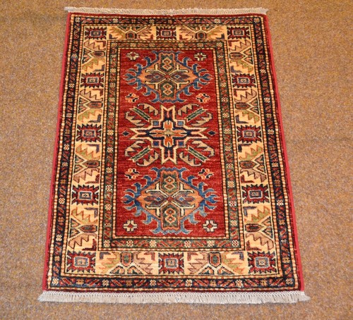 Tapis ariana kazak - tapis, fait